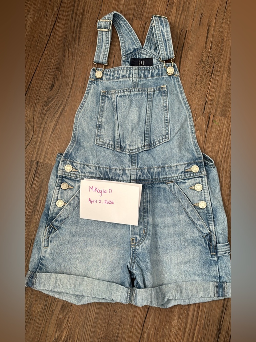 Gap short overalls